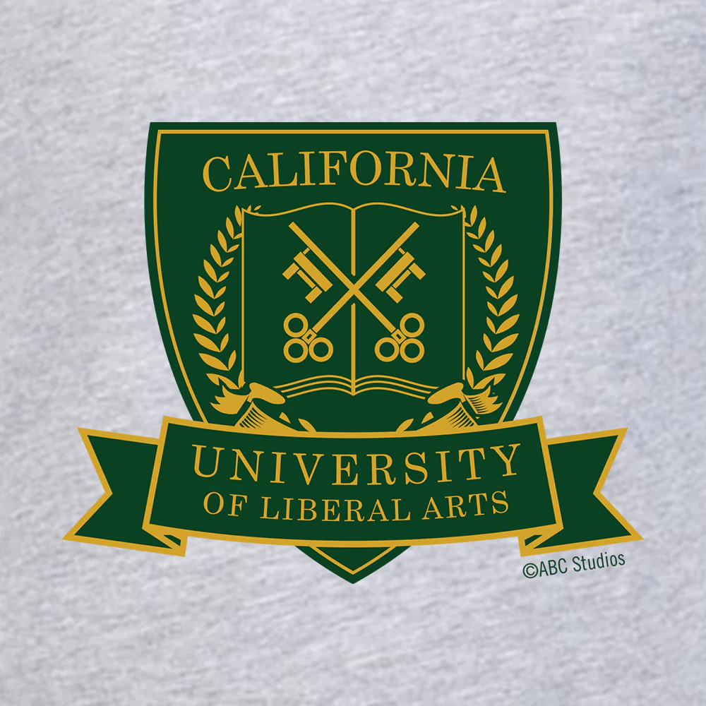 grown-ish California University of Liberal Arts Crest Zip-Up Sweatshirt - Image 2