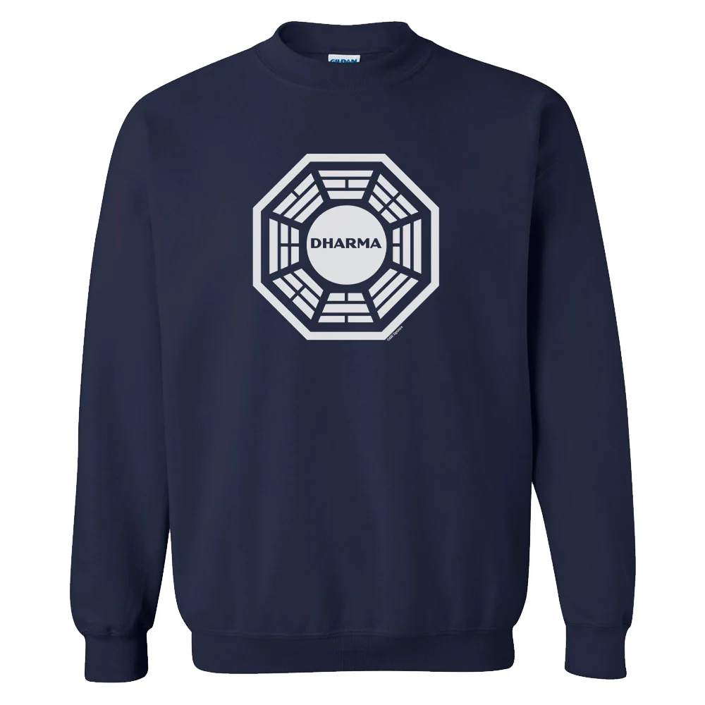 Lost Dharma Initiative Fleece Crewneck Sweatshirt