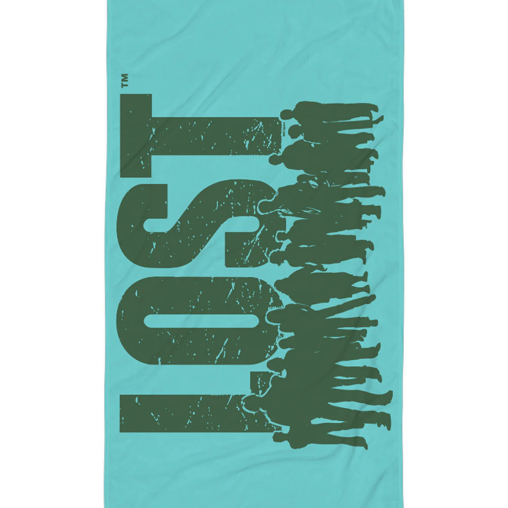 Lost Logo Beach Towel - Image 2