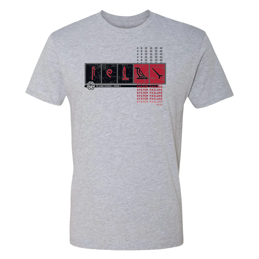 Lost Numbers Adult Short Sleeve T-Shirt - Image 3