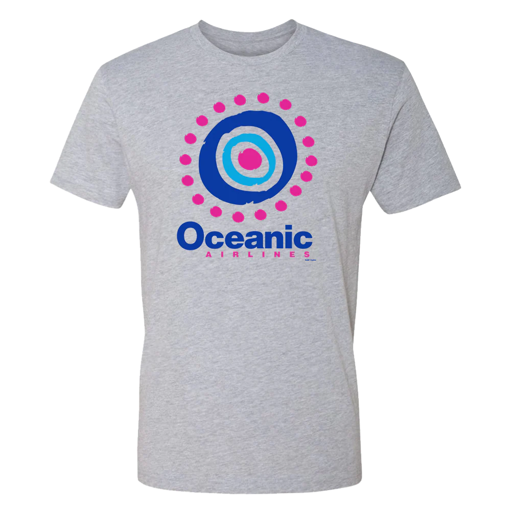 Lost Oceanic Airlines Adult Short Sleeve T-Shirt - Image 3