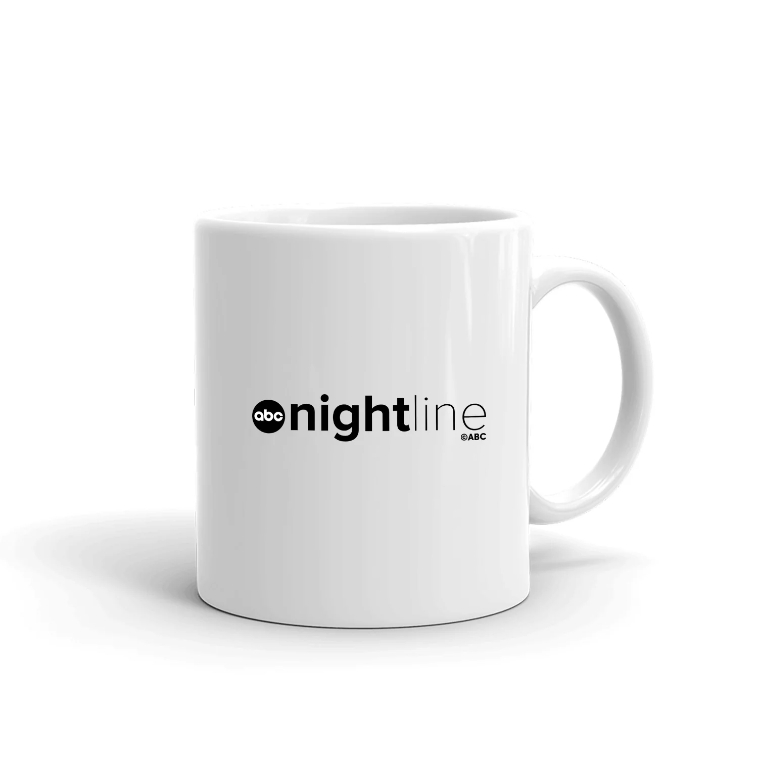 Nightline Logo White Mug - Made in the USA - Image 3
