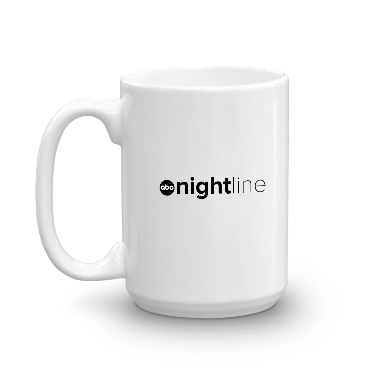 Nightline Logo White Mug - Made in the USA - Image 4