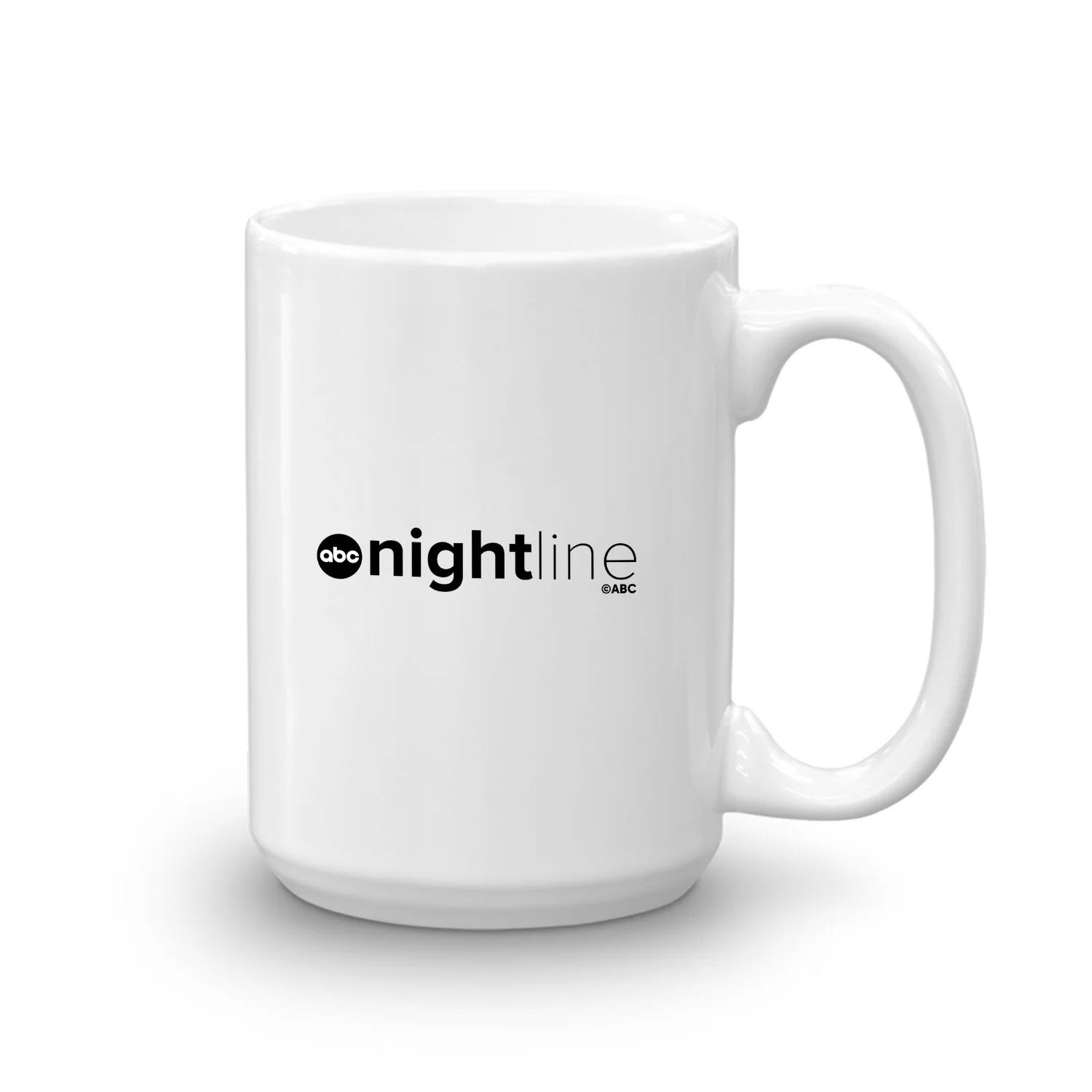 Nightline Logo White Mug - Made in the USA - Image 5