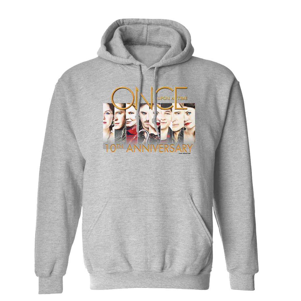 Once Upon a Time 10th Anniversary Fleece Hooded Sweatshirt