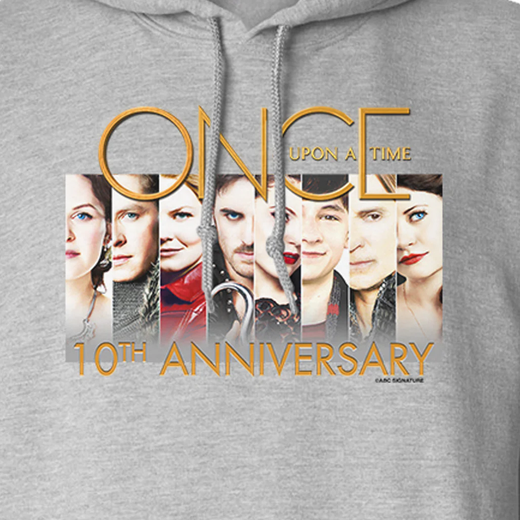 Once Upon a Time 10th Anniversary Fleece Hooded Sweatshirt - Image 2