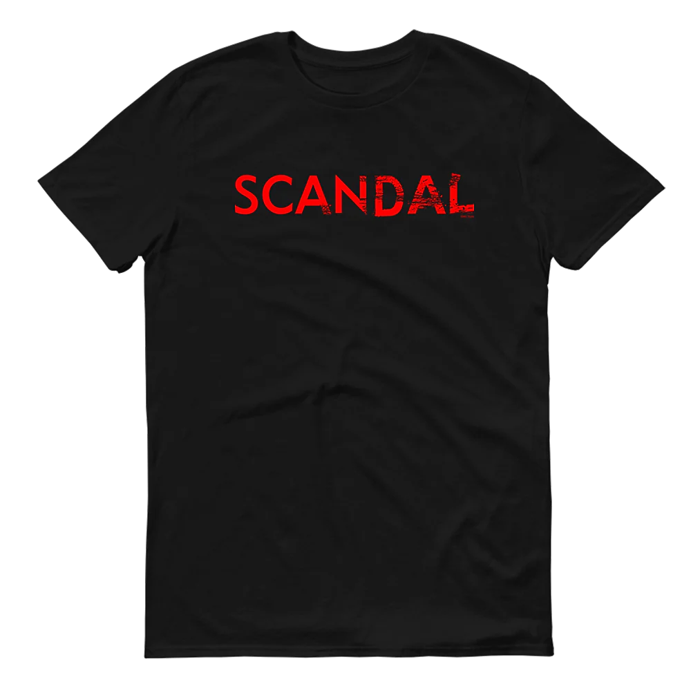 Scandal Logo Adult Short Sleeve T-Shirt