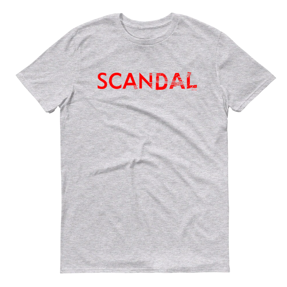 Scandal Logo Adult Short Sleeve T-Shirt - Image 4