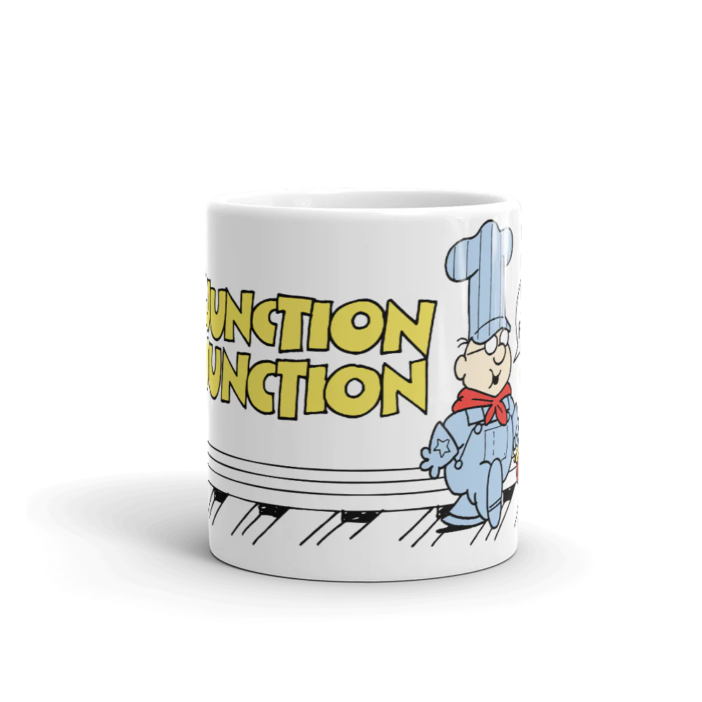 Schoolhouse Rock! Conjunction Junction White Mug - Image 3