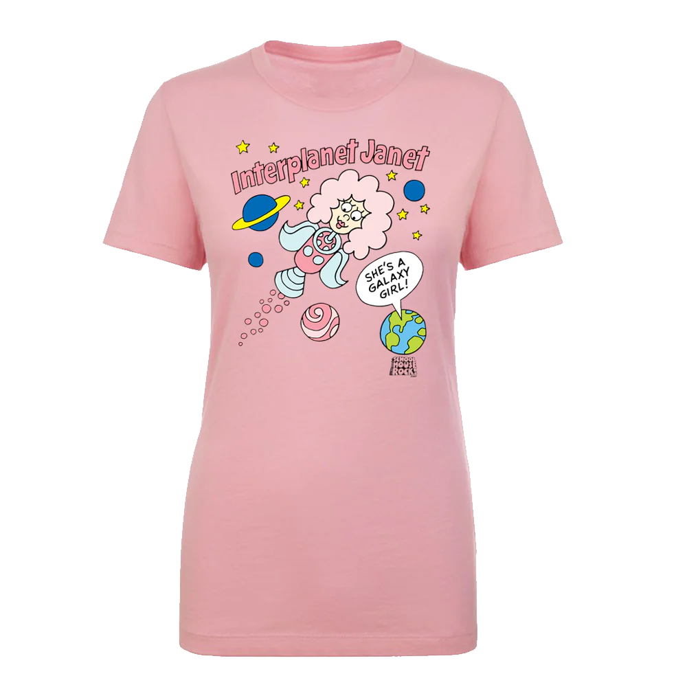 Schoolhouse Rock! Interplanet Janet Women's Short Sleeve T-Shirt - Image 4