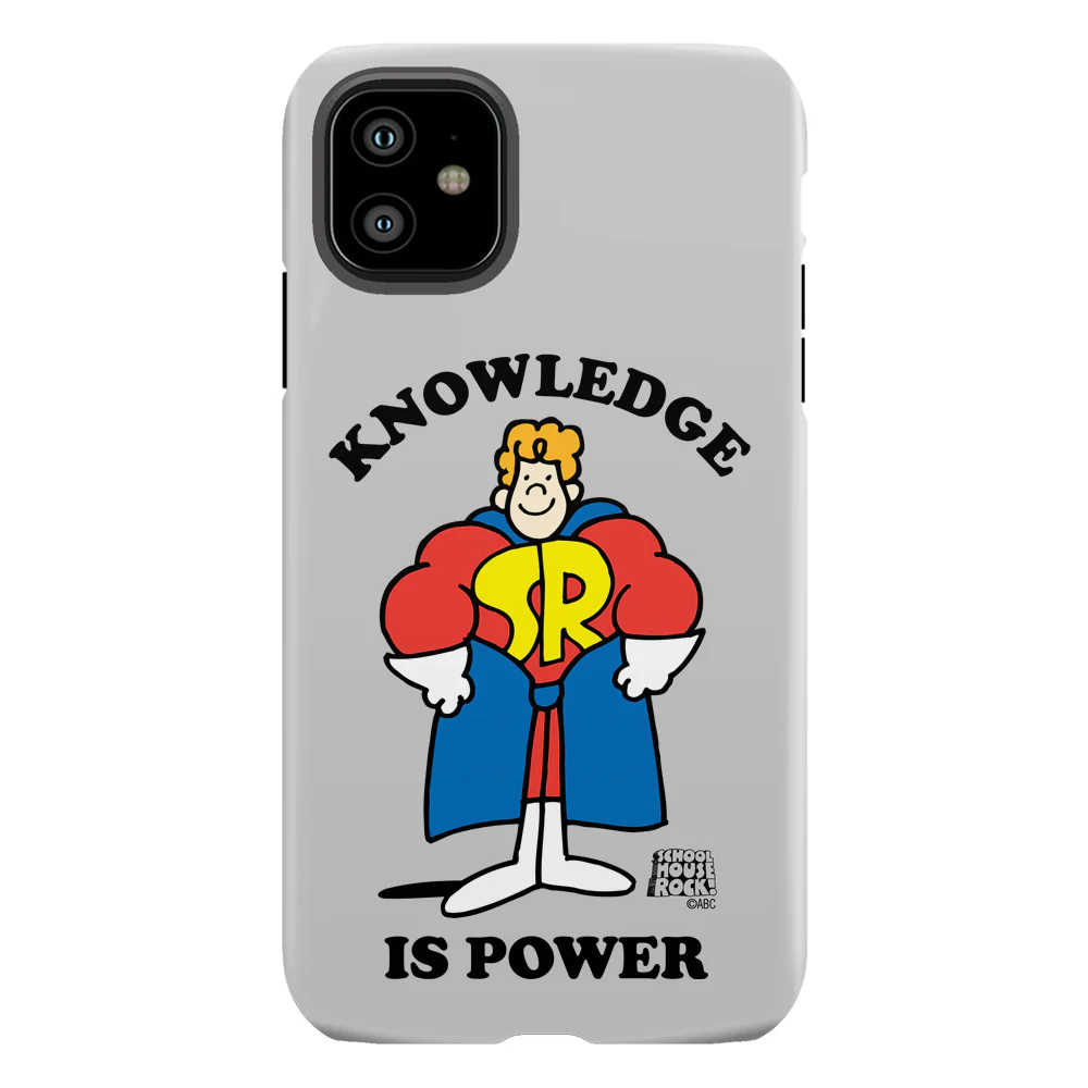 Schoolhouse Rock! Knowledge Is Power Tough Phone Case - Image 12