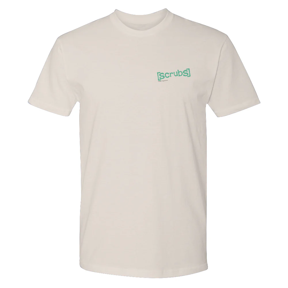 Scrubs Logo Adult Short Sleeve T-Shirt - Image 4