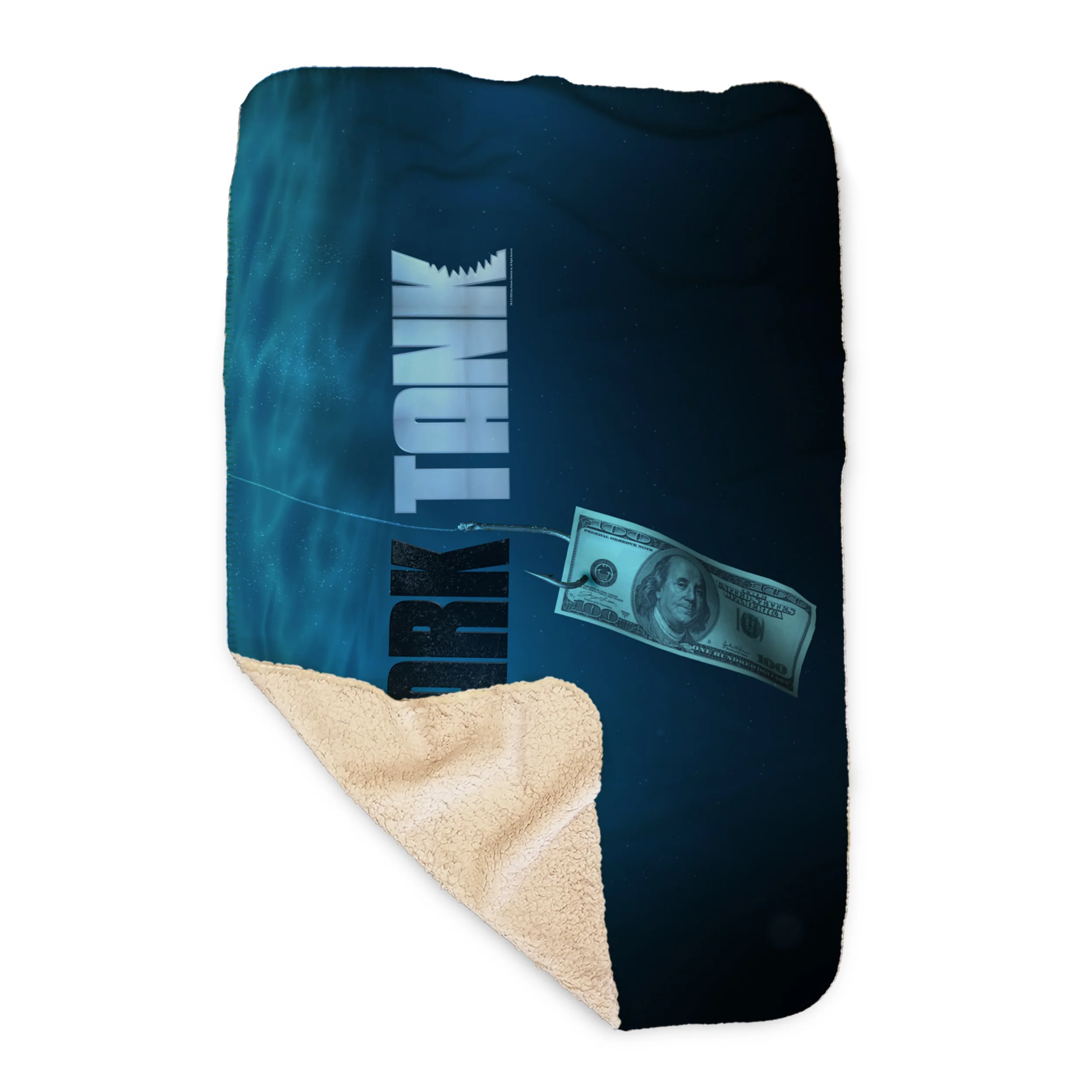 Shark Tank Dollar Hook Sherpa Blanket - Image 3