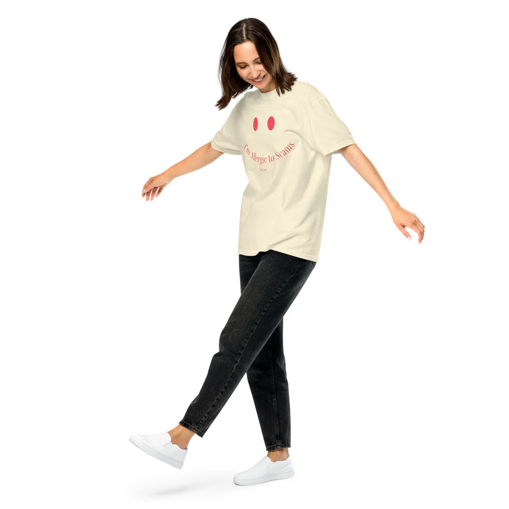Shark Tank I'm Allergic to Scams Comfort Colors T-Shirt - Image 3