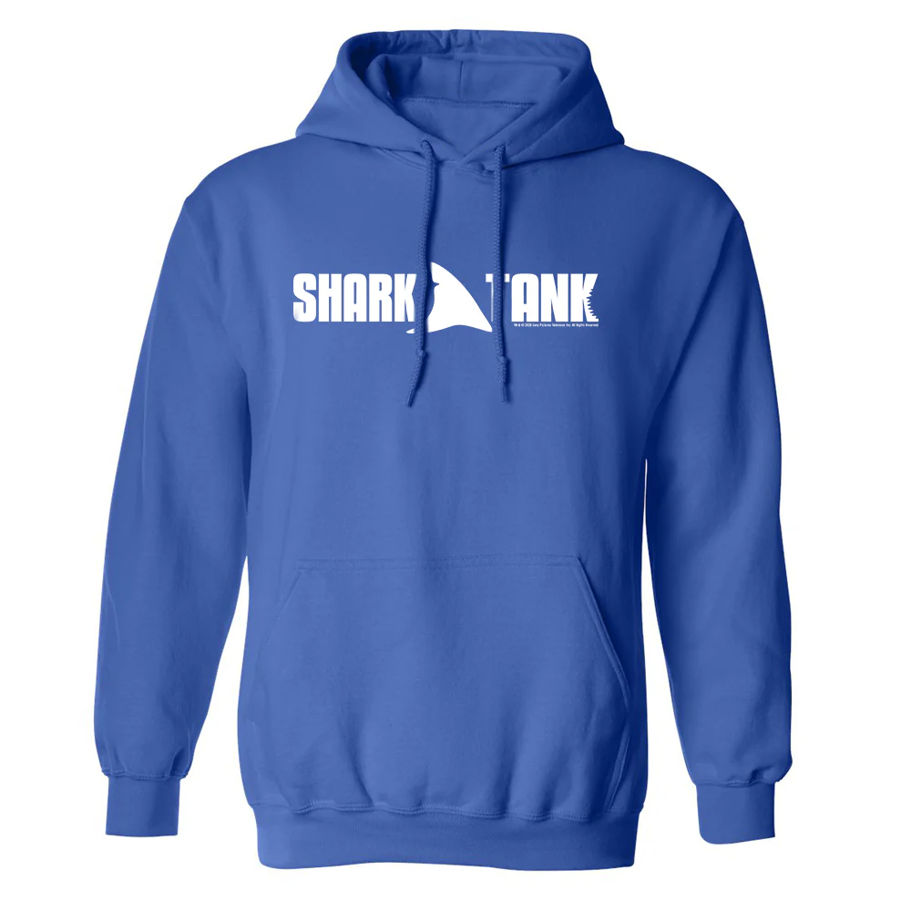 Shark Tank Logo  Fleece Hooded Sweatshirt - Image 3