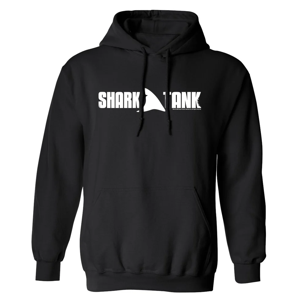 Shark Tank Logo  Fleece Hooded Sweatshirt - Image 4