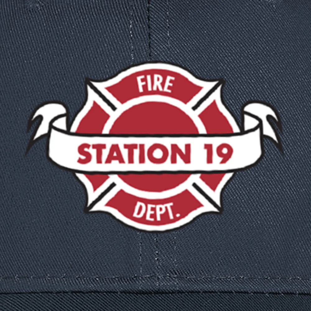 Station 19 Firehouse Badge Embroidered Hat - Image 2