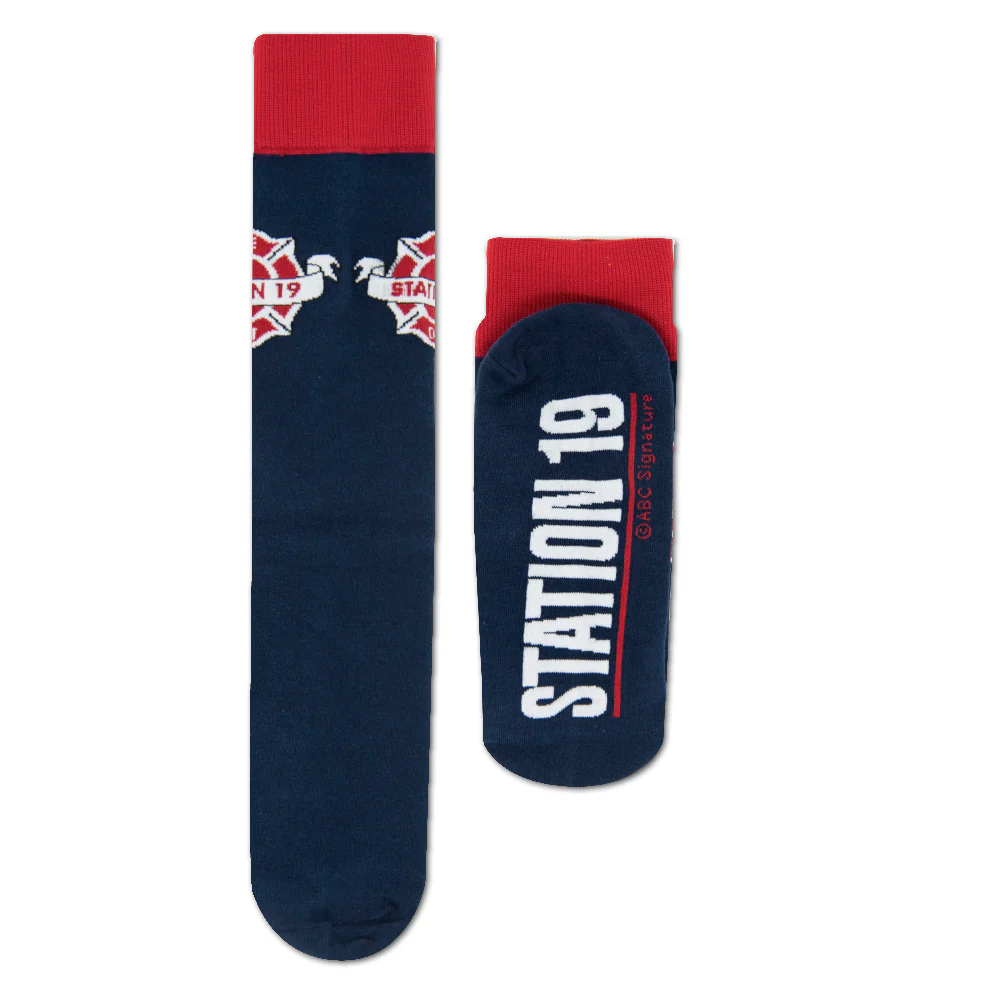 Station 19 Firehouse Badge Socks - Image 4