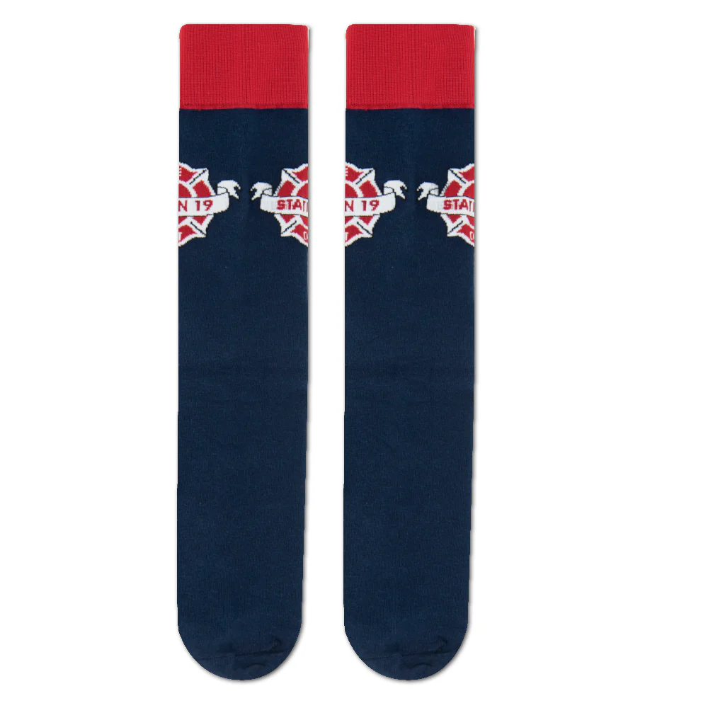 Station 19 Firehouse Badge Socks - Image 6