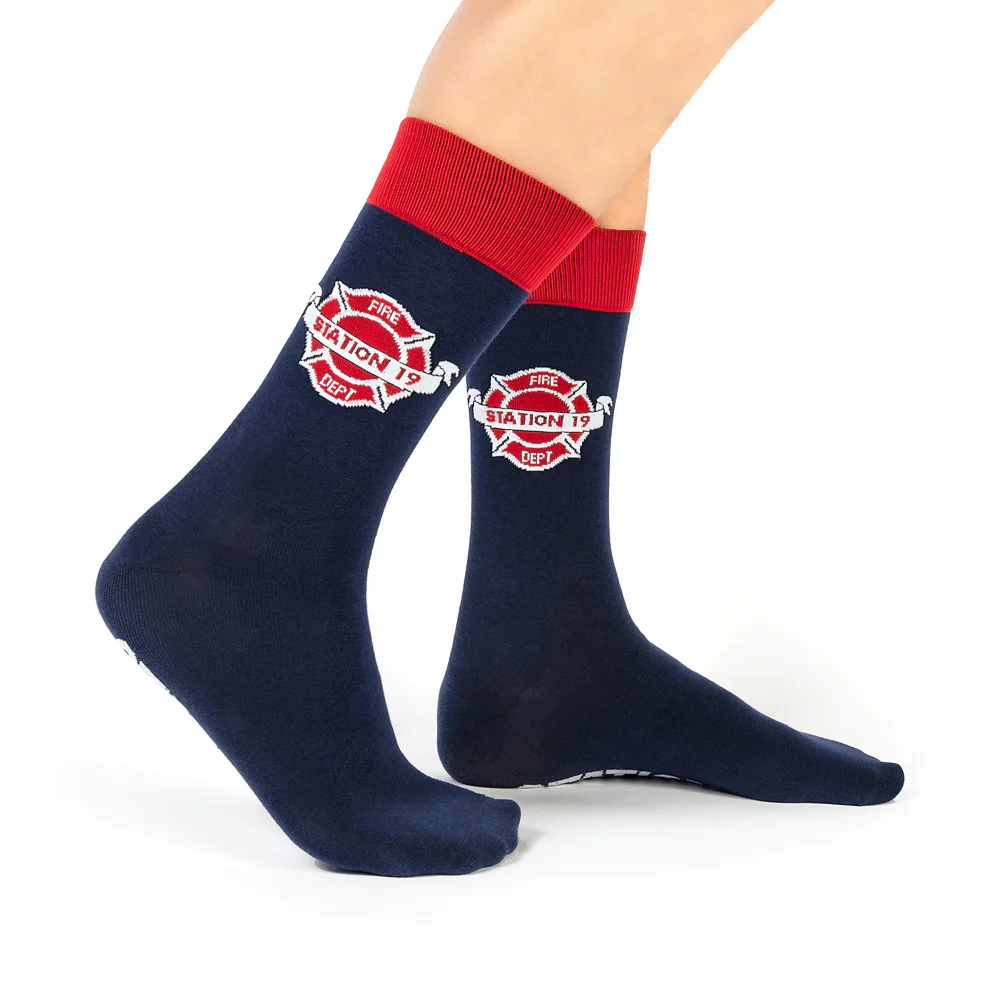 Station 19 Firehouse Badge Socks - Image 7