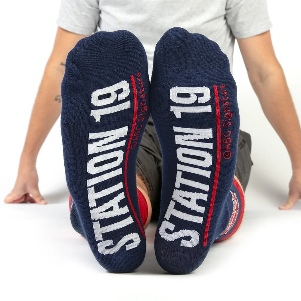 Station 19 Firehouse Badge Socks - Image 8