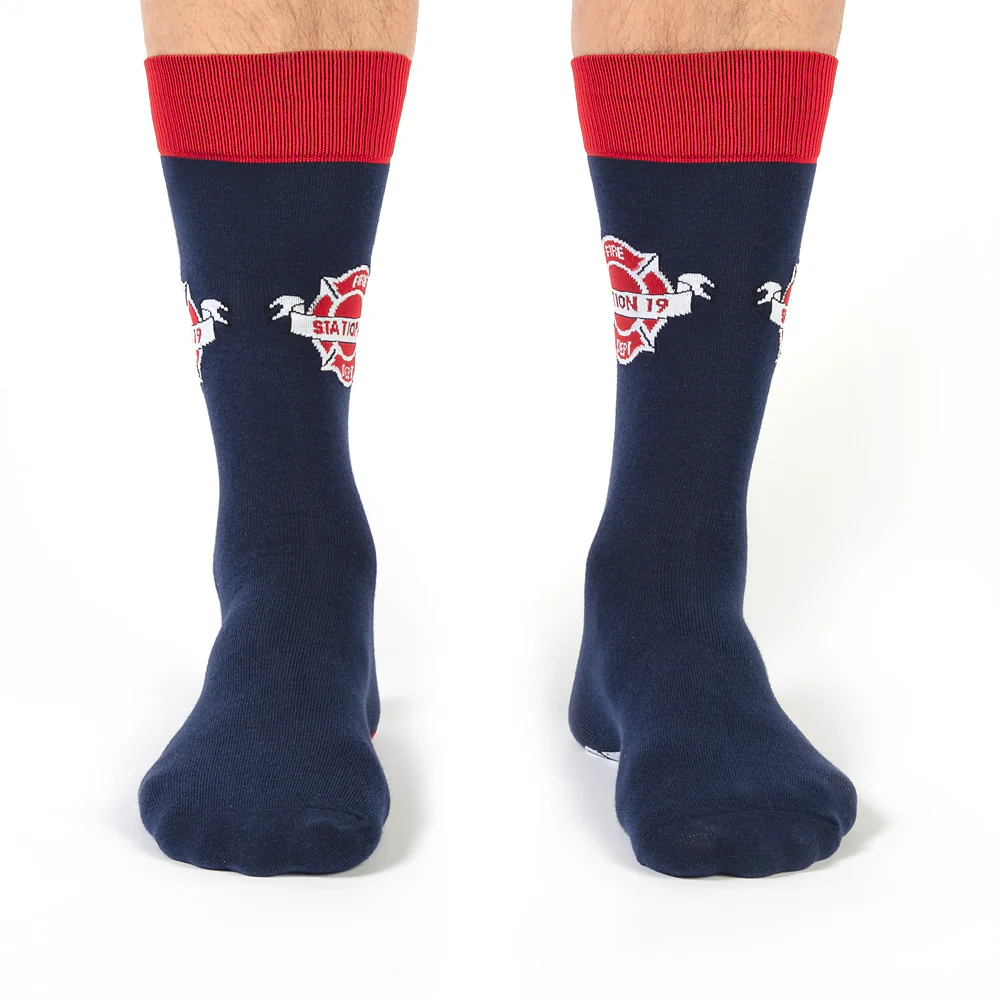 Station 19 Firehouse Badge Socks - Image 9