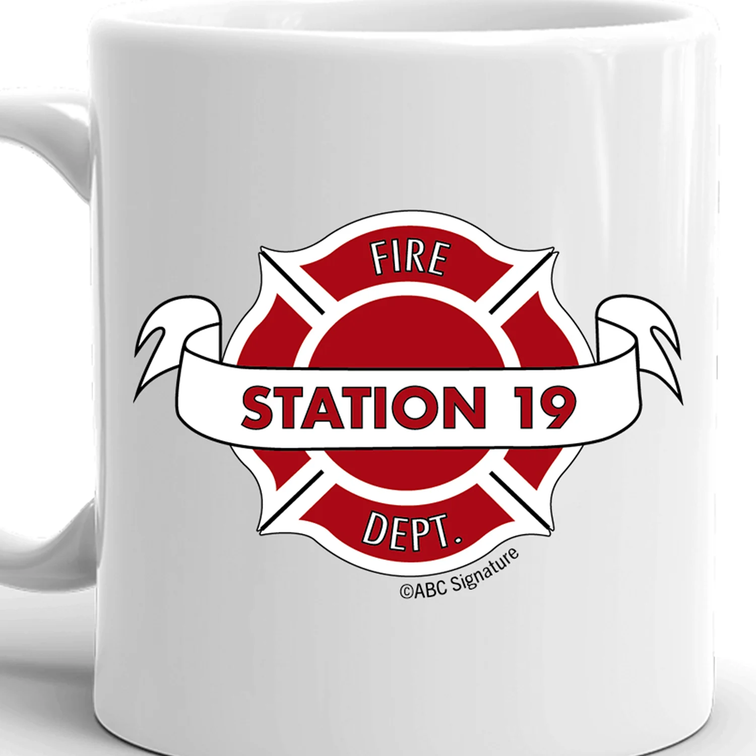 Station 19 Firehouse Personalized  White Mug - Image 3