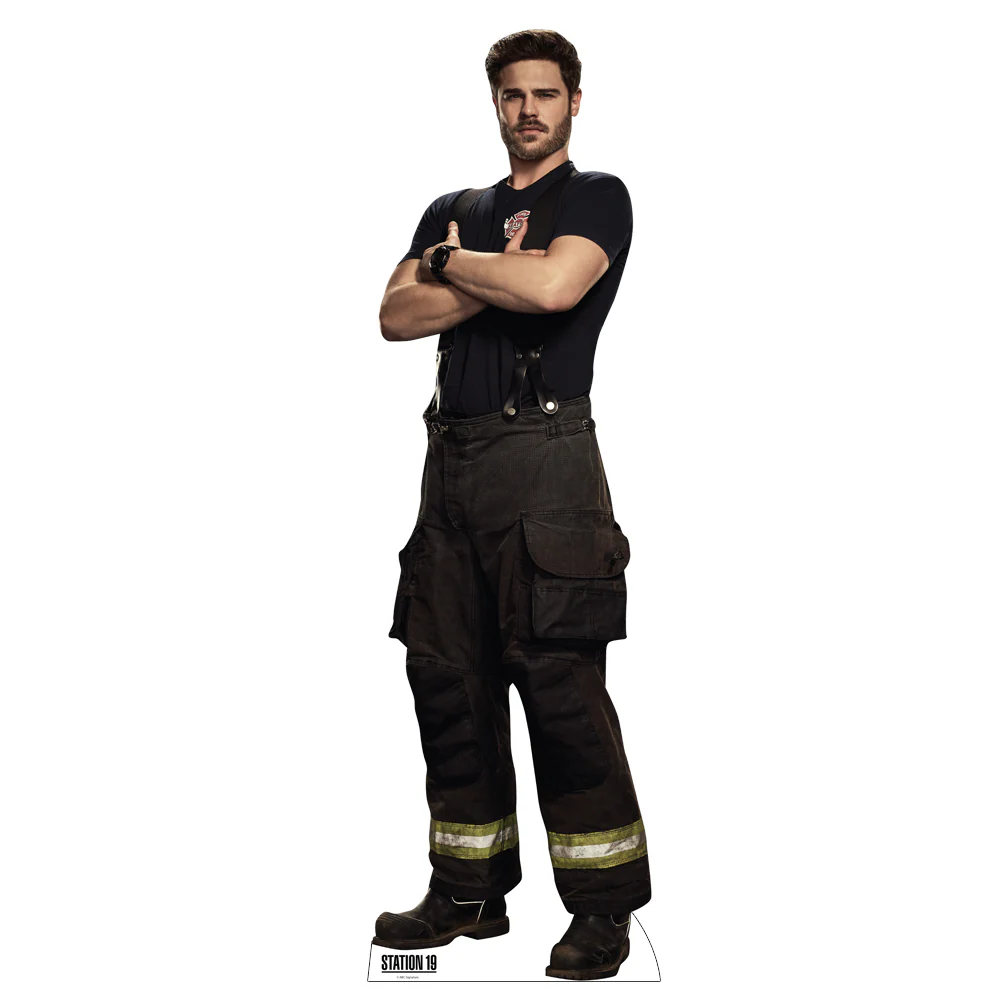 Station 19 Jack Gibson Cardboard Cutout Standee