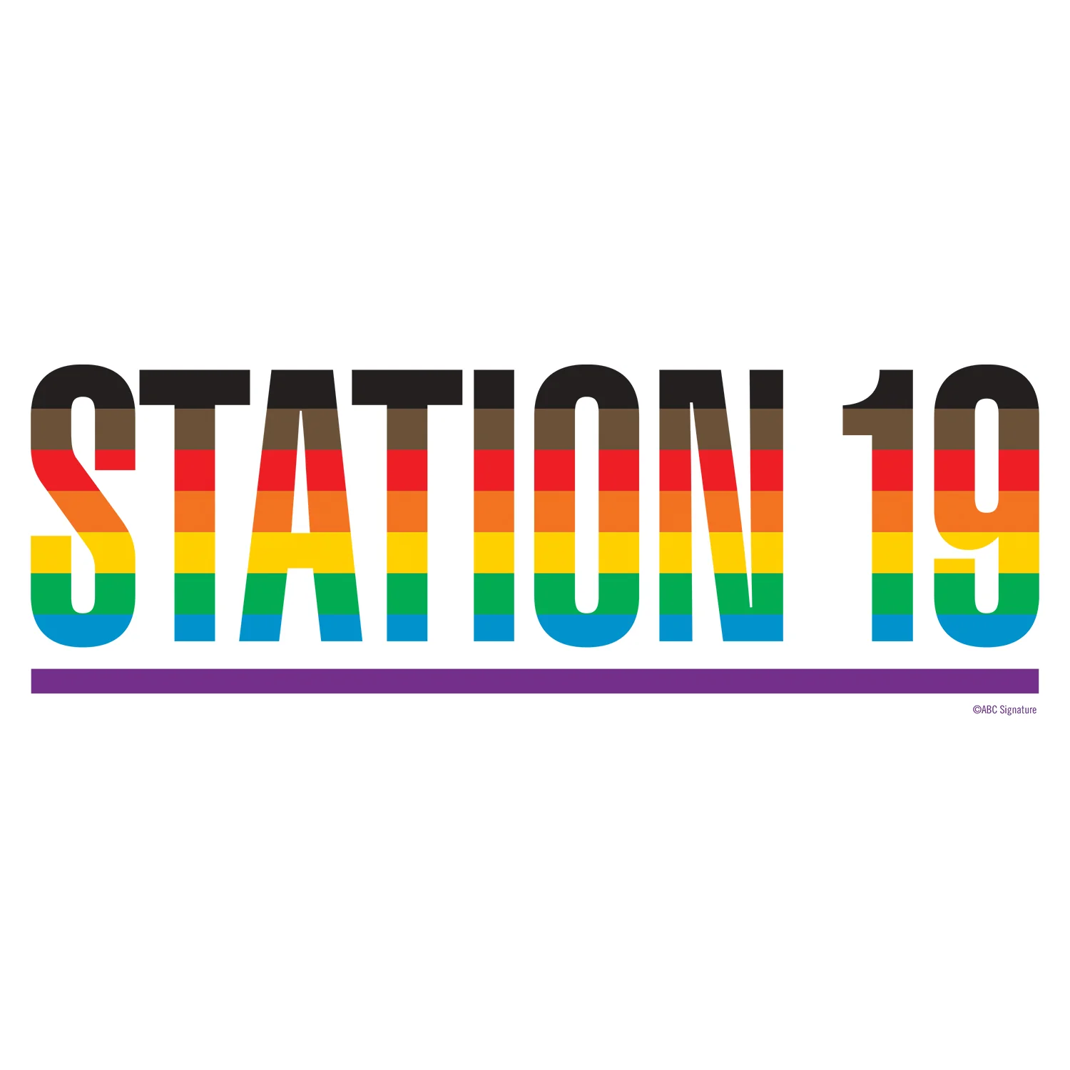 Station 19 Pride Logo White Mug - Image 5