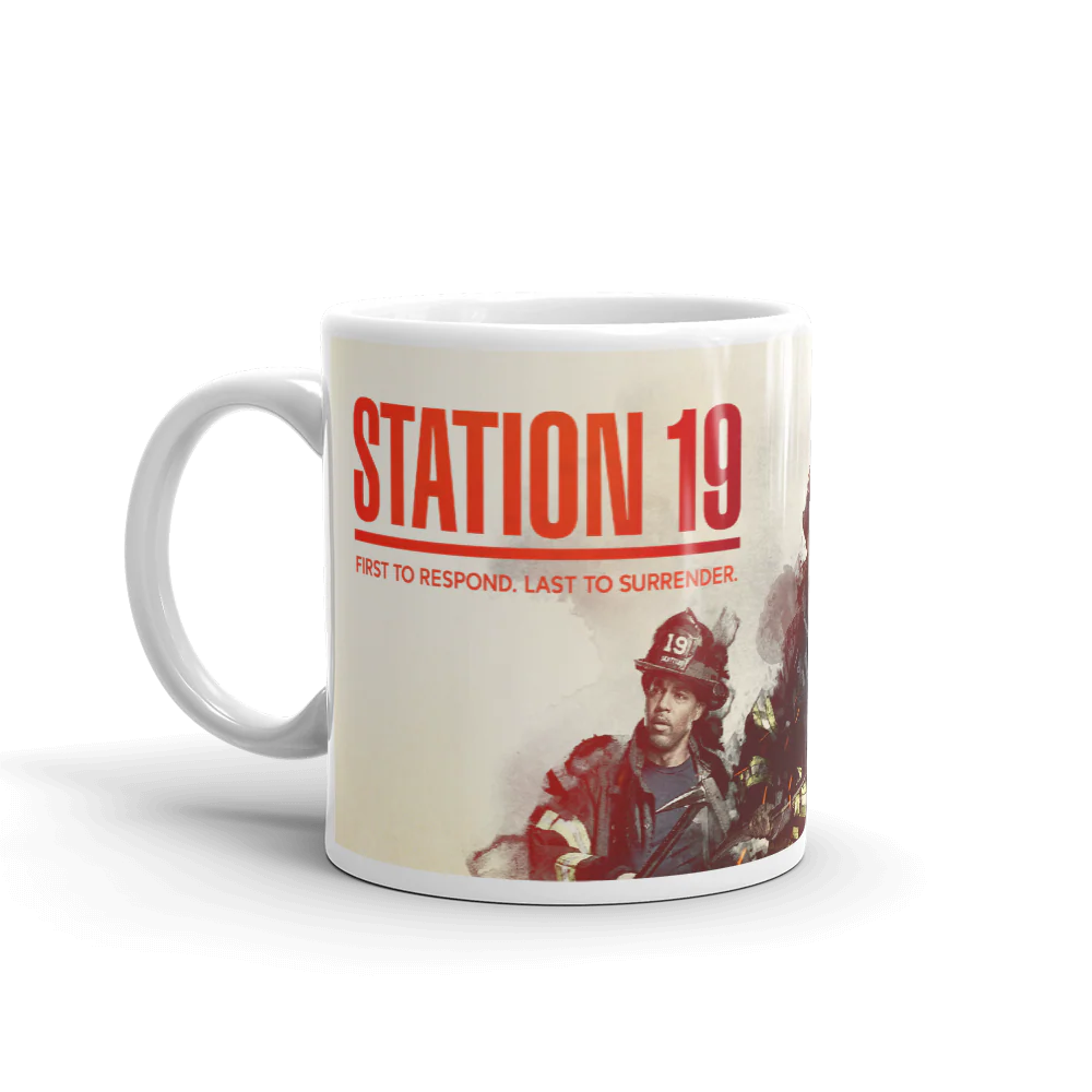 Station 19 Season 4 Key Art Full Wrap White Mug - Image 4