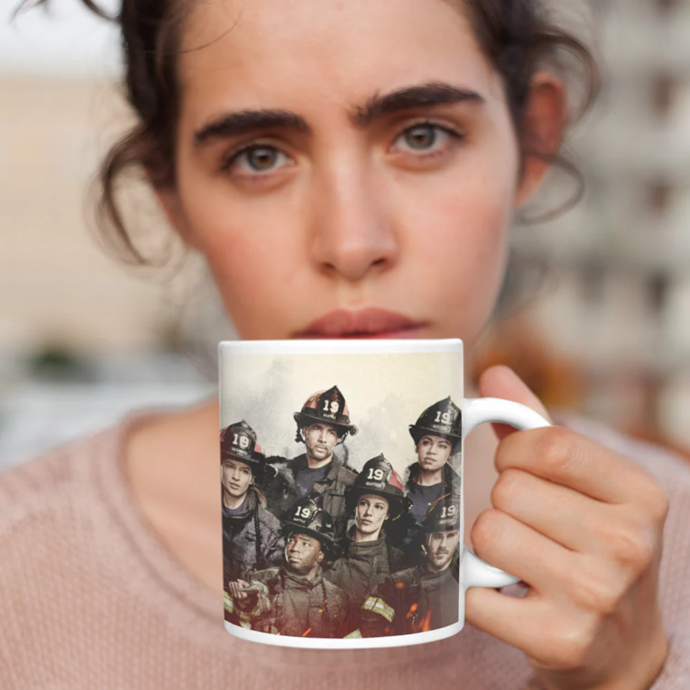 Station 19 Season 4 Key Art Full Wrap White Mug - Image 5