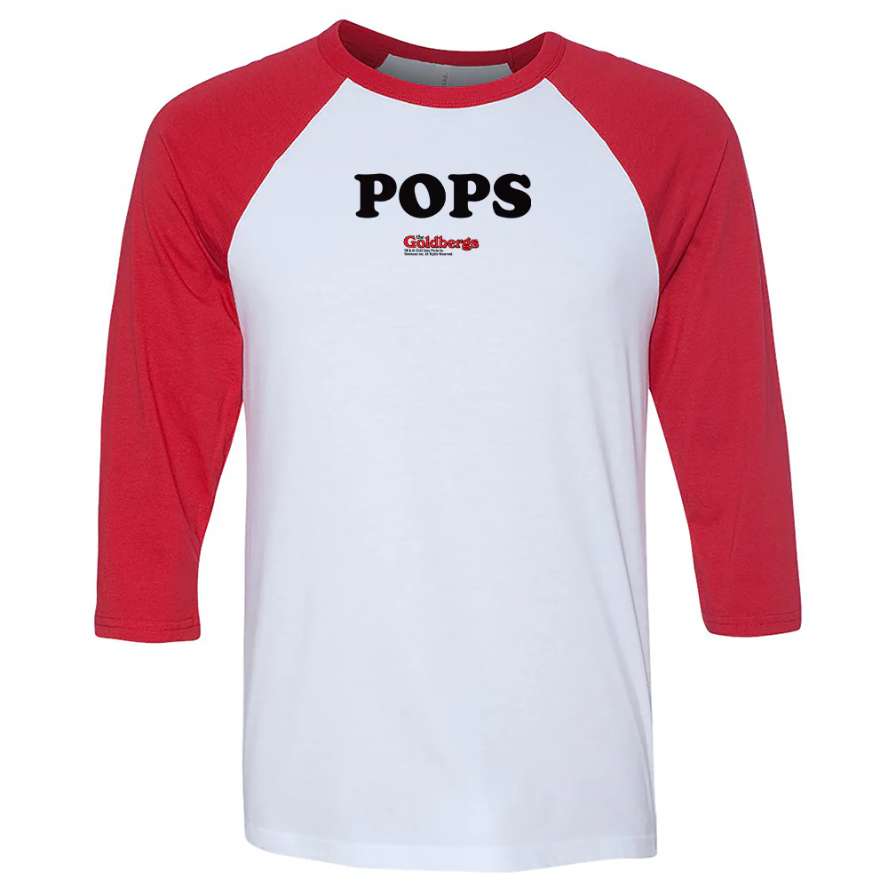 The Goldbergs Pops 3/4 Sleeve Baseball T-Shirt