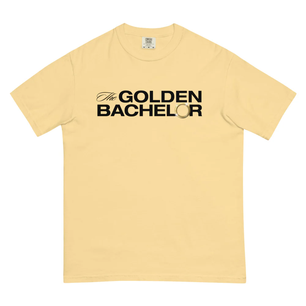 The Golden Bachelor Logo Comfort Colors T-Shirt - Image 5