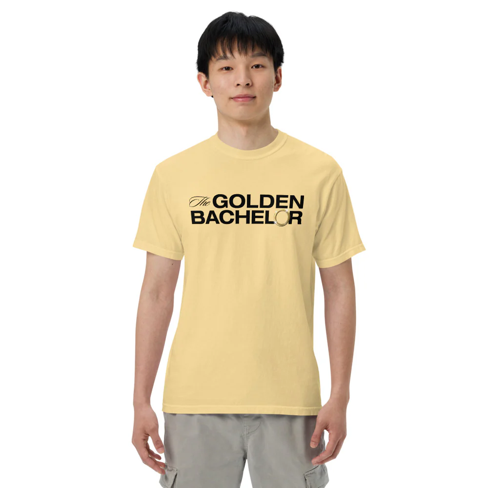 The Golden Bachelor Logo Comfort Colors T-Shirt - Image 8