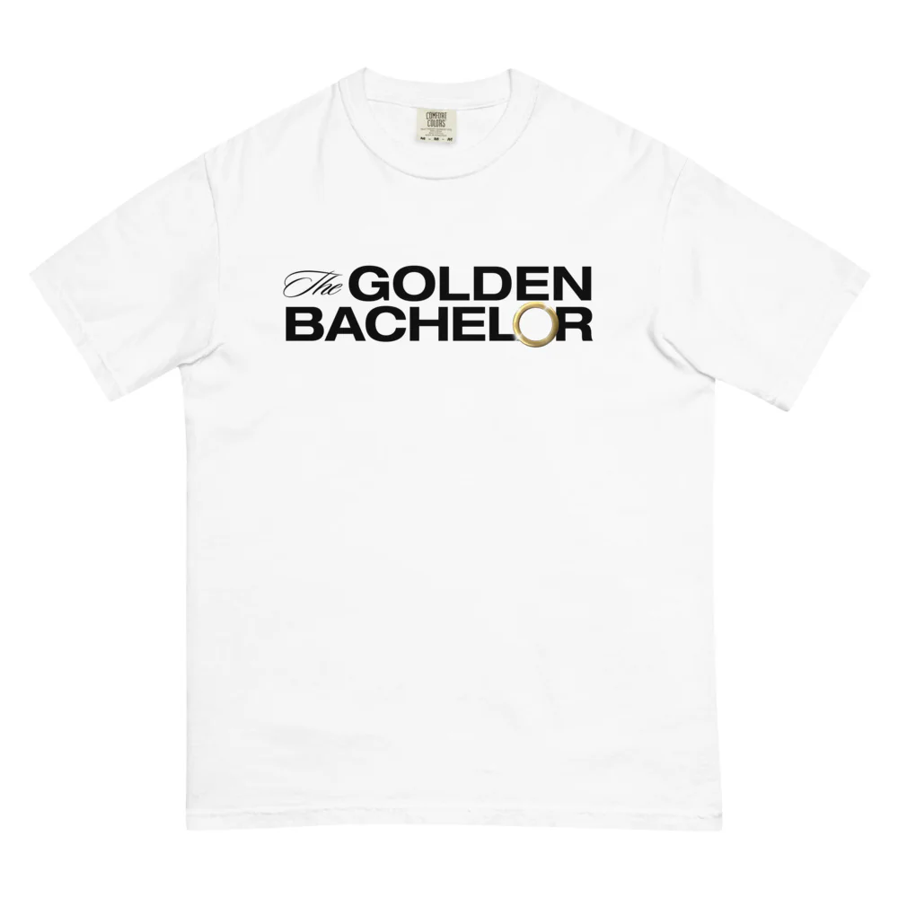 The Golden Bachelor Logo Comfort Colors T-Shirt - Image 9