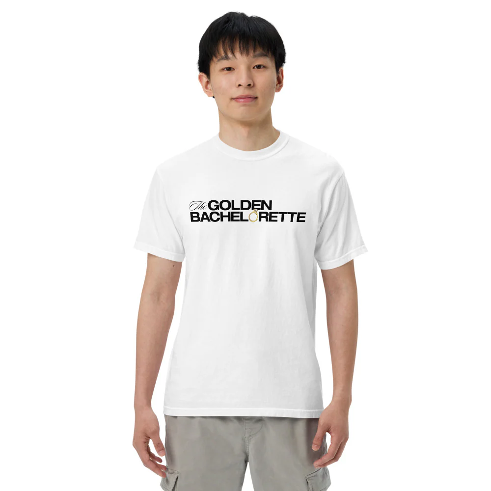 The Golden Bachelorette Logo Comfort Colors T-Shirt - Image 12