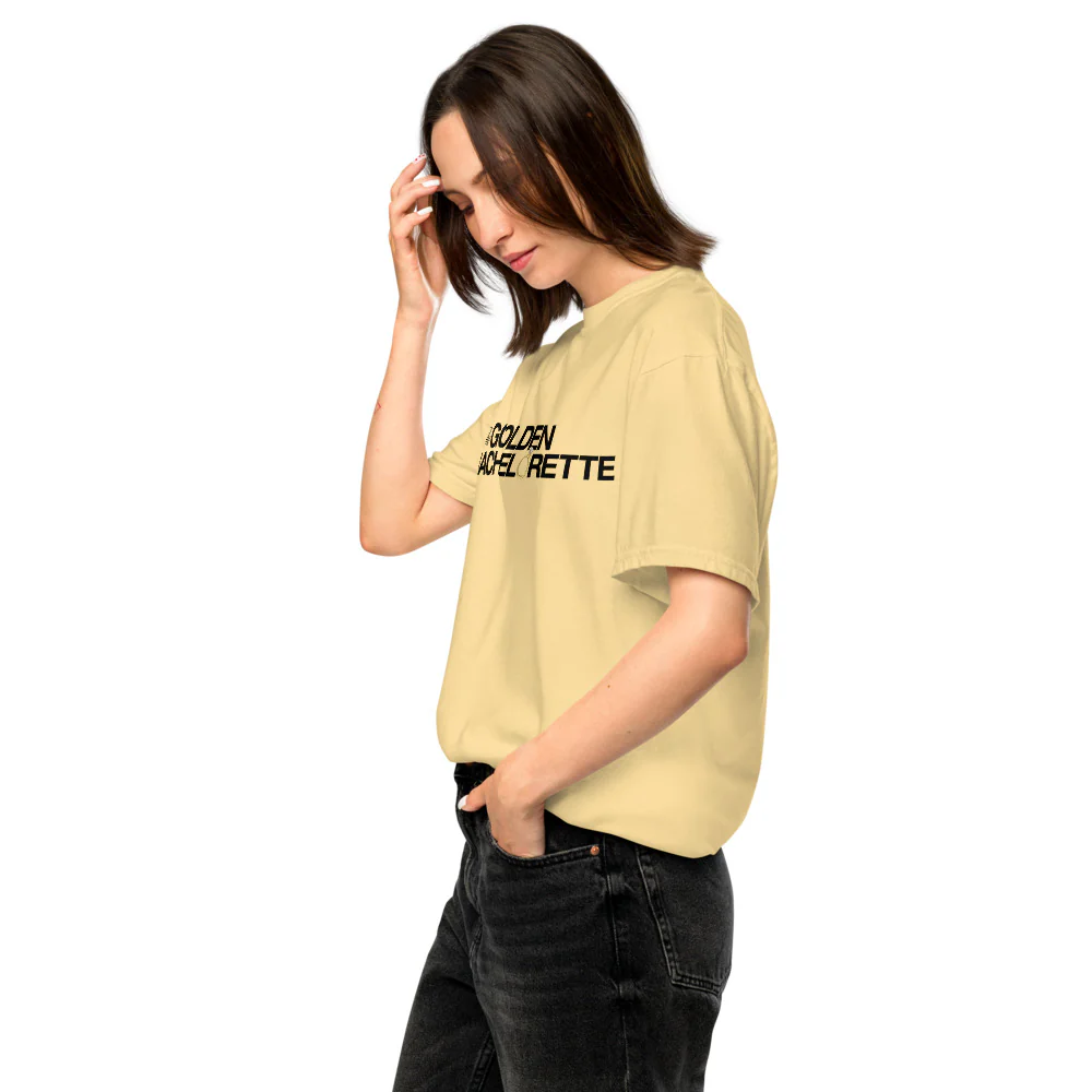 The Golden Bachelorette Logo Comfort Colors T-Shirt - Image 7