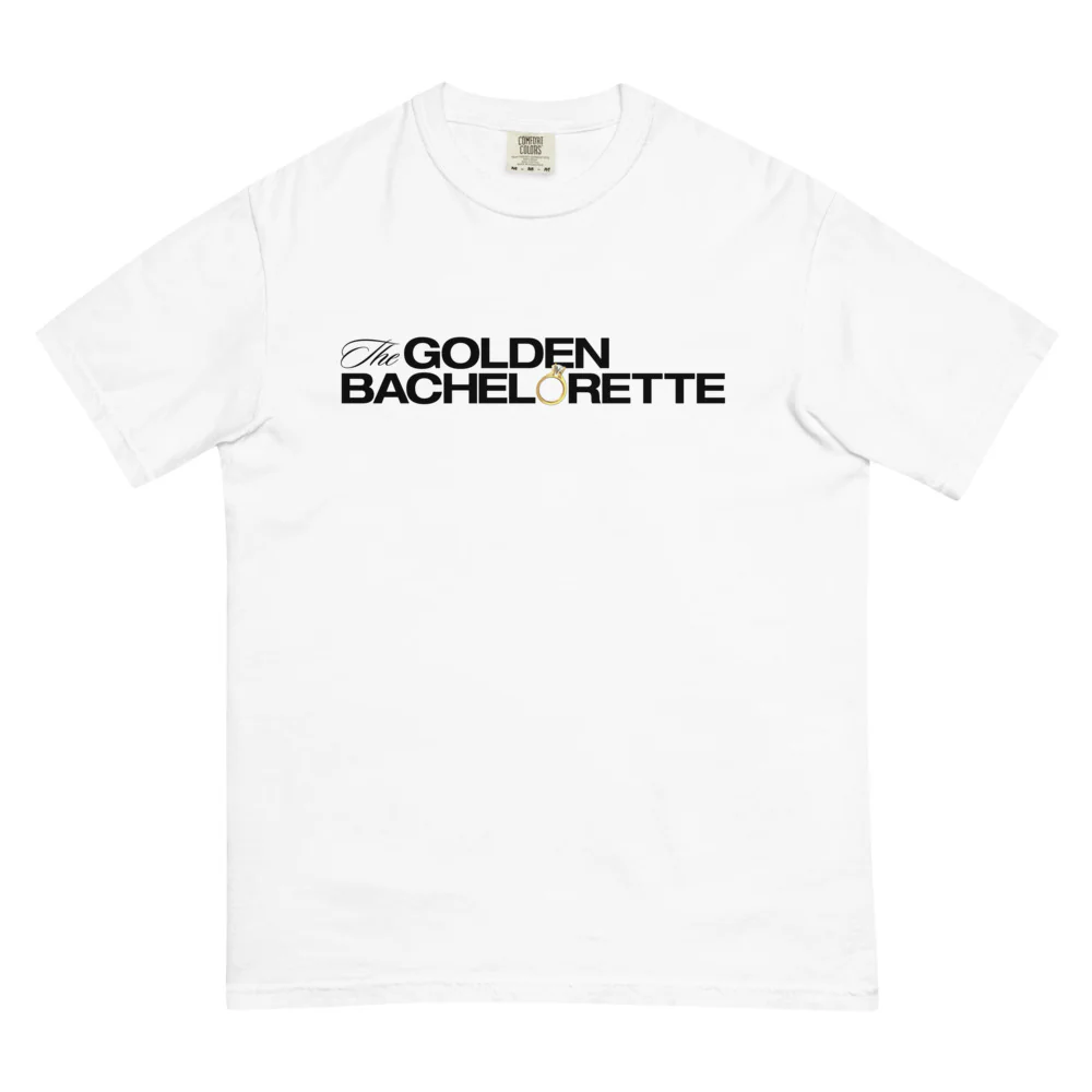 The Golden Bachelorette Logo Comfort Colors T-Shirt - Image 9