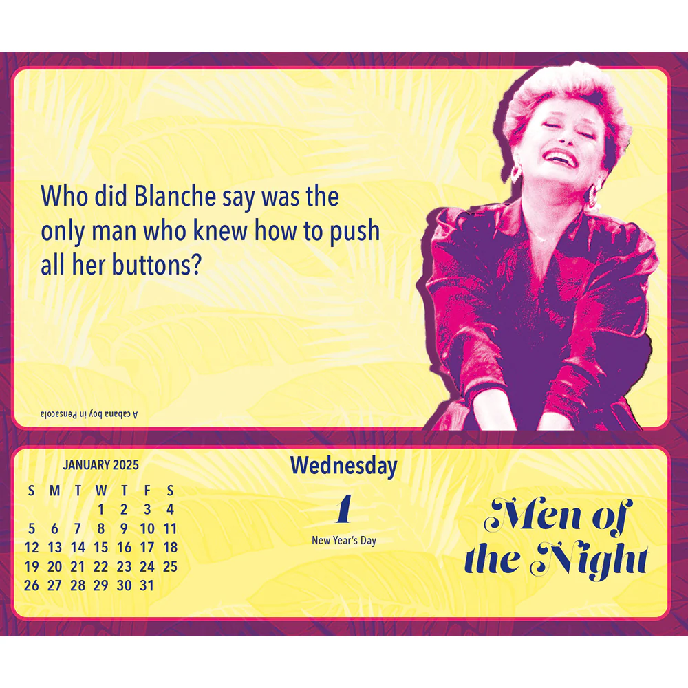 The Golden Girls 2025 Day at a Time Box Calendar - Image 3