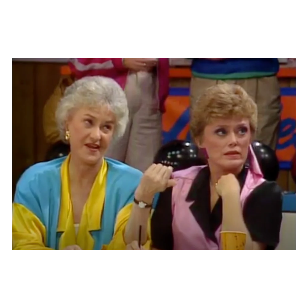 The Golden Girls Blanche Bowling Unisex Short Sleeve T-Shirt - Image 2