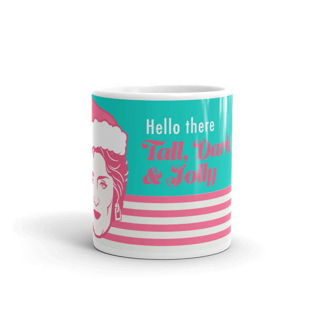 The Golden Girls Blanche Tall, Dark & Jolly Miami White Mug - Image 4