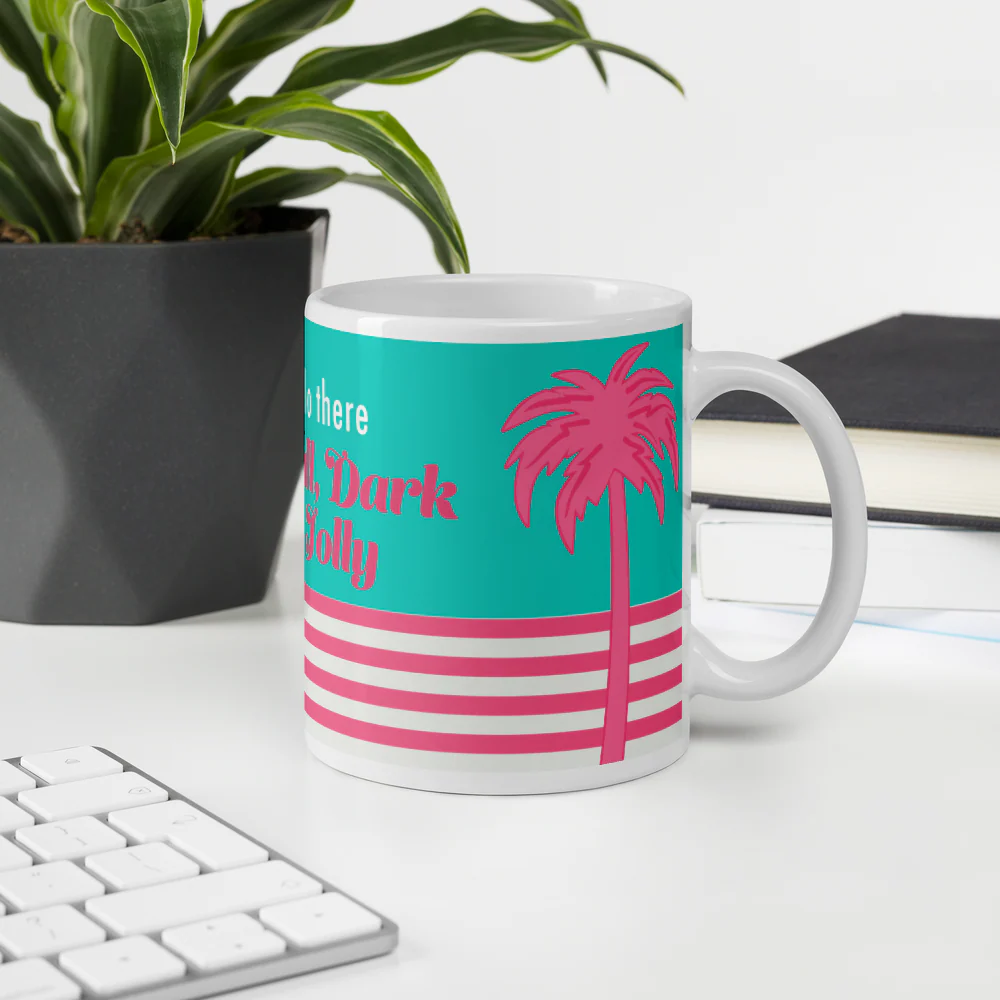 The Golden Girls Blanche Tall, Dark & Jolly Miami White Mug - Image 7