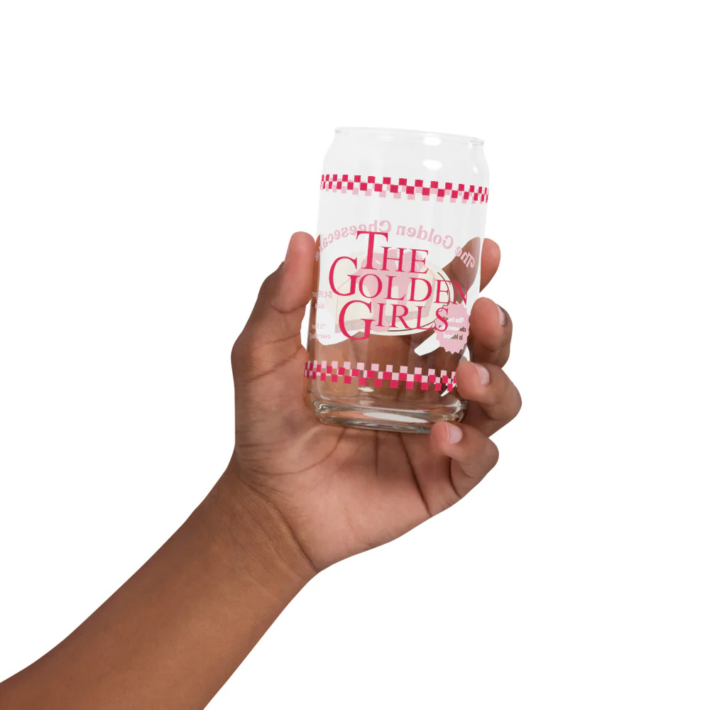 The Golden Girls Cheesecake 16 oz. Can Shaped Glass - Image 4
