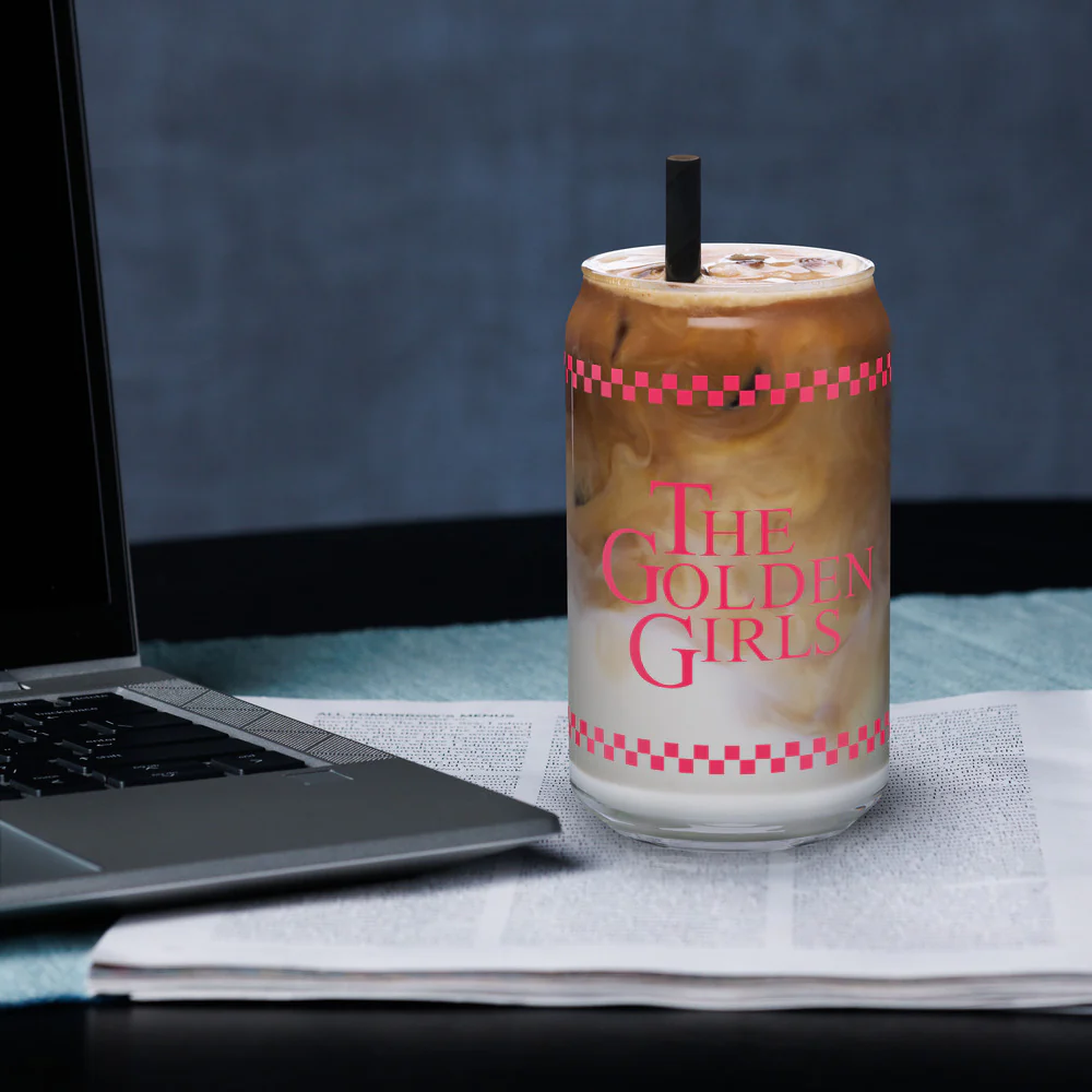 The Golden Girls Cheesecake 16 oz. Can Shaped Glass - Image 6