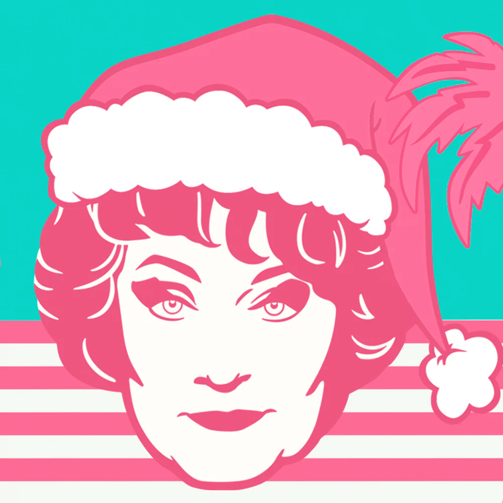 The Golden Girls Dorothy Enjoy Christmas Miami White Mug - Image 6