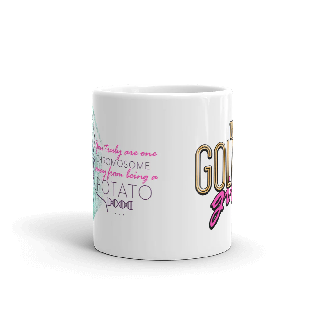 The Golden Girls Dorothy One Chromosome White Mug - Image 3