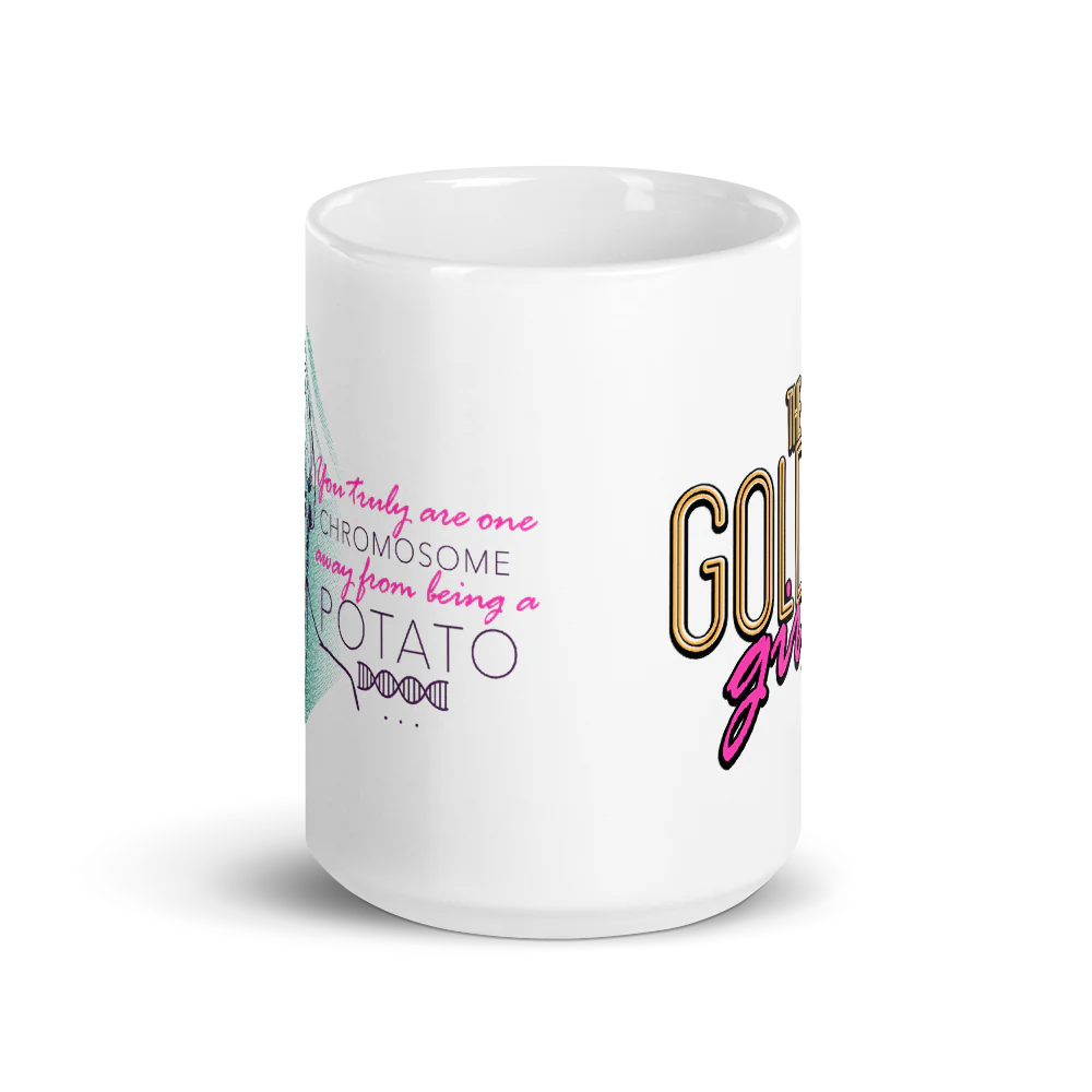 The Golden Girls Dorothy One Chromosome White Mug - Image 7