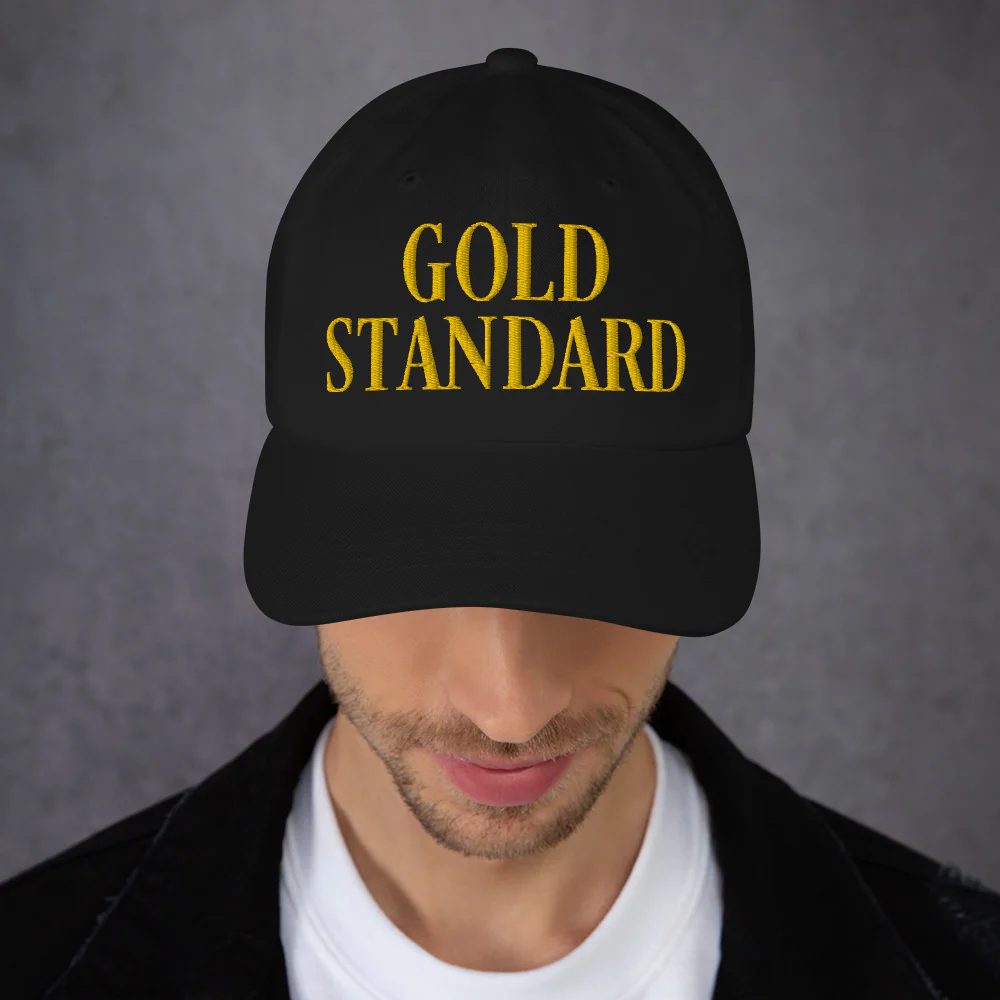 The Golden Girls Gold Standard Embroidered Dad Hat - Image 3