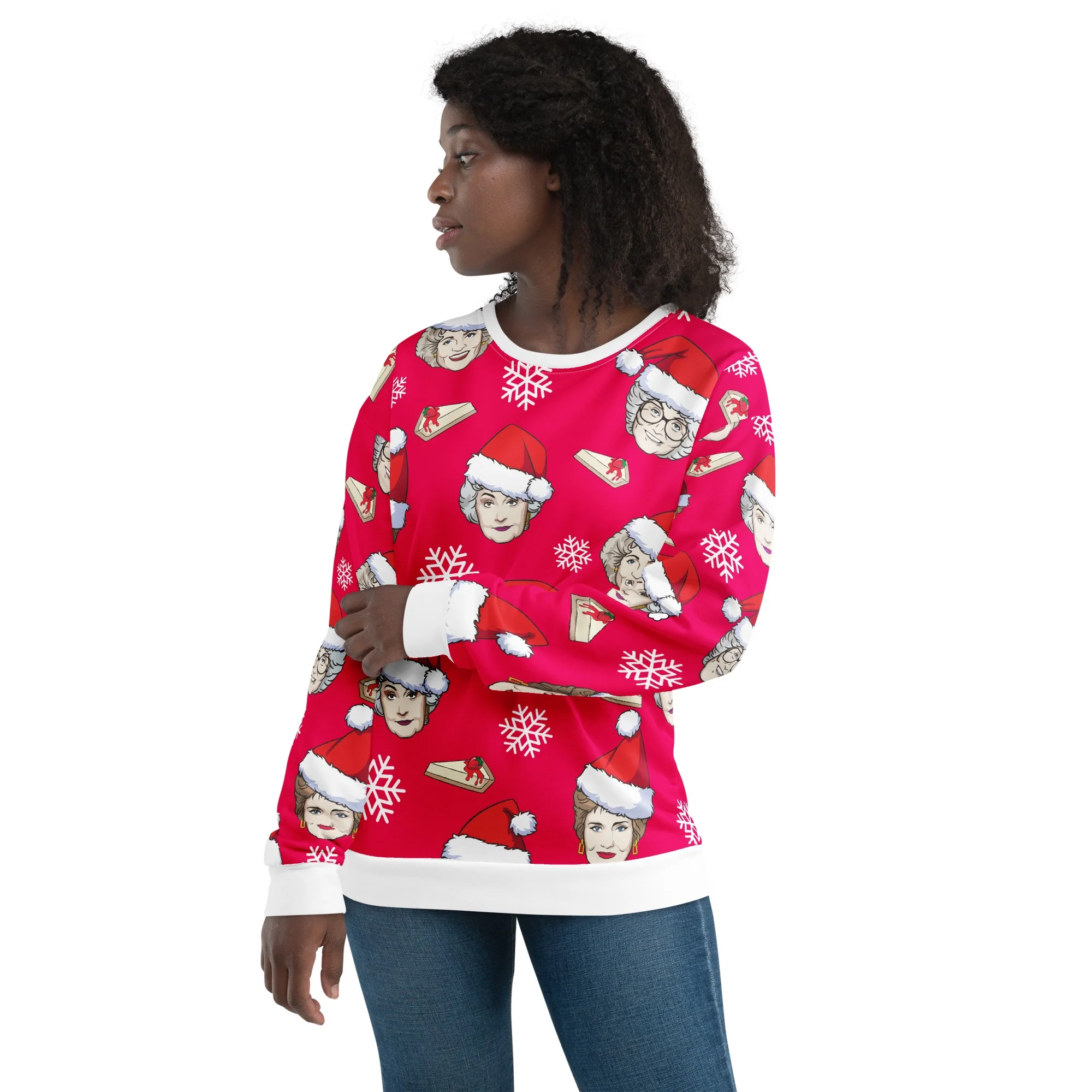 The Golden Girls Holiday Cheer Adult Sweatshirt - Image 5