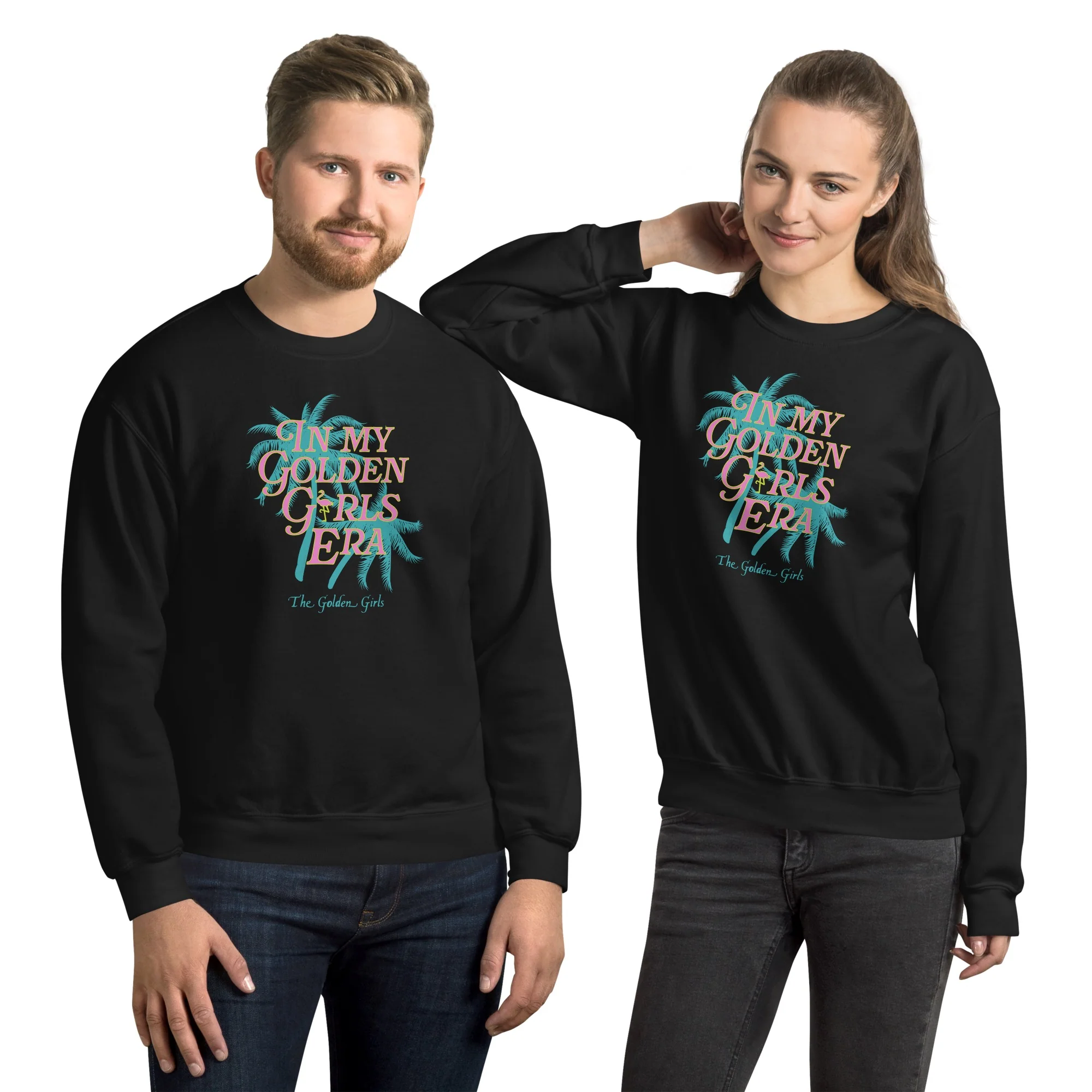 The Golden Girls In My Golden Era Adult Crewneck Sweatshirt - Image 3